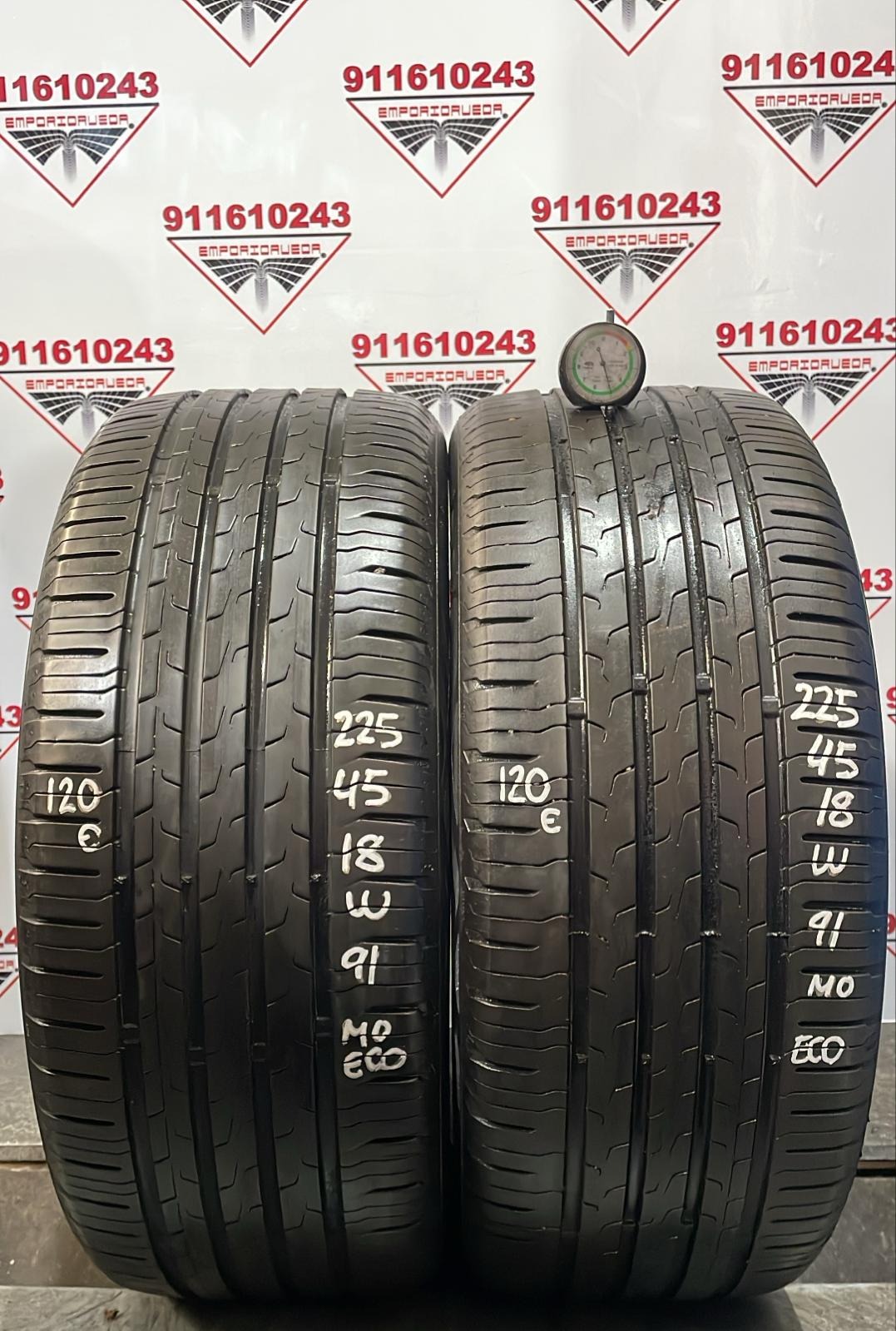 CONTINENTAL ECOCONTACT 6 USADO  225/45 R18 91 W